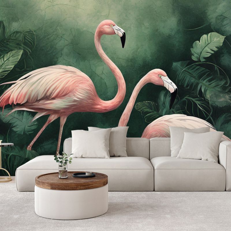 Fototapeta Feeby Flamingi Botanika Przyroda  250x175 1 szt