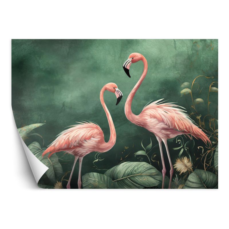 Fototapeta Feeby Flamingi Natura Botanika  100x70 1 szt