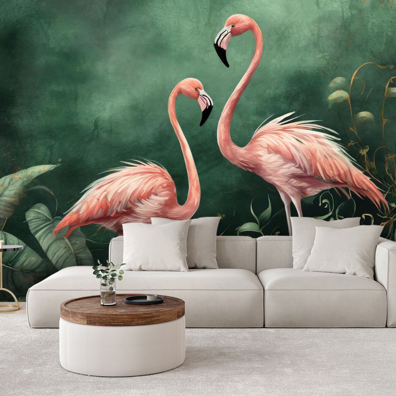 Fototapeta Feeby Flamingi Natura Botanika  100x70 1 szt