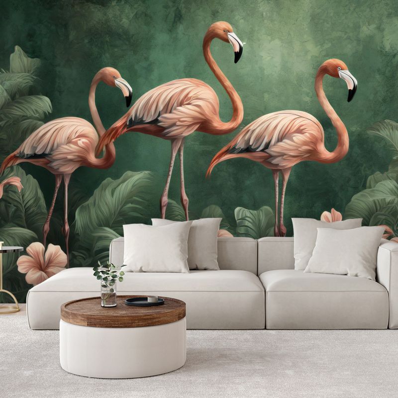 Fototapeta Feeby Flamingi Zwierzęta dżungli  300x210 1 szt