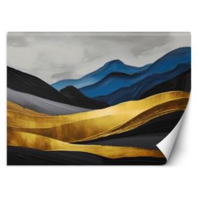 Fototapeta Feeby Góry abstrakcja złoty glamour  350x245 1 szt