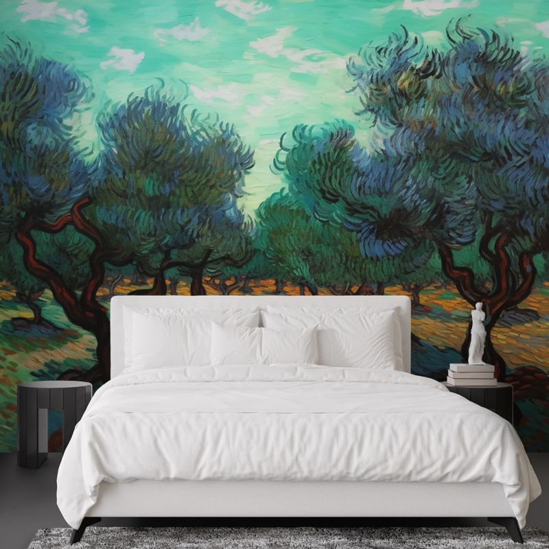 Fototapeta Feeby Gaj oliwny - V. van Gogh  100x70 1 szt