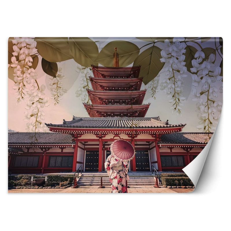 Fototapeta Feeby Gejsza i świątynia Senso Ji w Tokio  450x315 1 szt