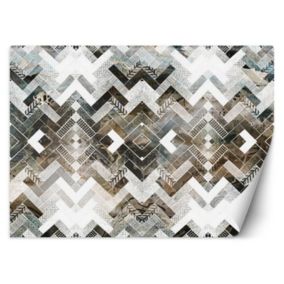 Fototapeta Feeby Geometryczny wzór w jodełkę  450x315 1 szt