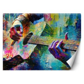 Fototapeta Feeby Gitara Muzyka Kolorowy  350x245 1 szt