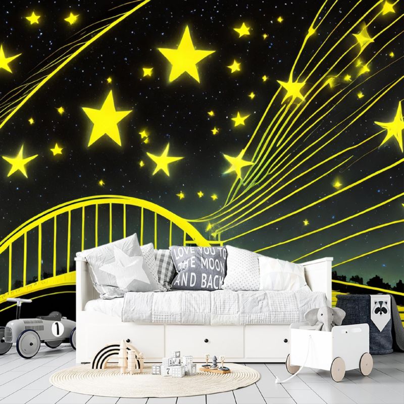 Fototapeta Feeby Gwiazdy Most Abstrakcyjny Neon  200x140 1 szt