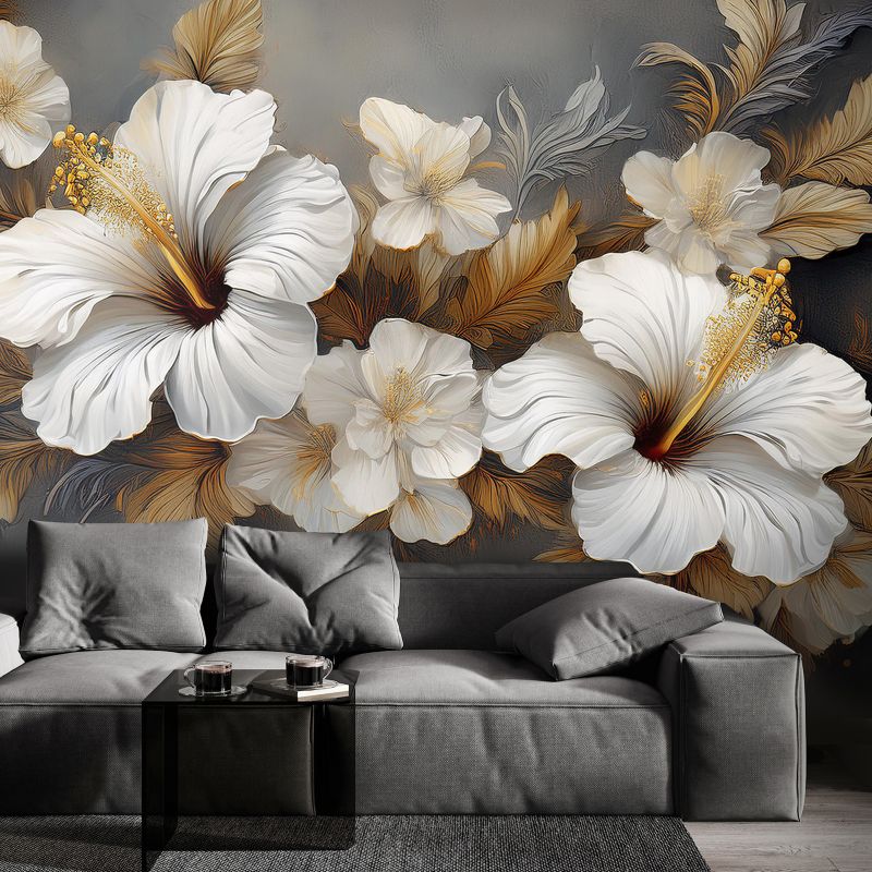 Fototapeta Feeby Hibiskus Kwiat Natura  100x70 1 szt