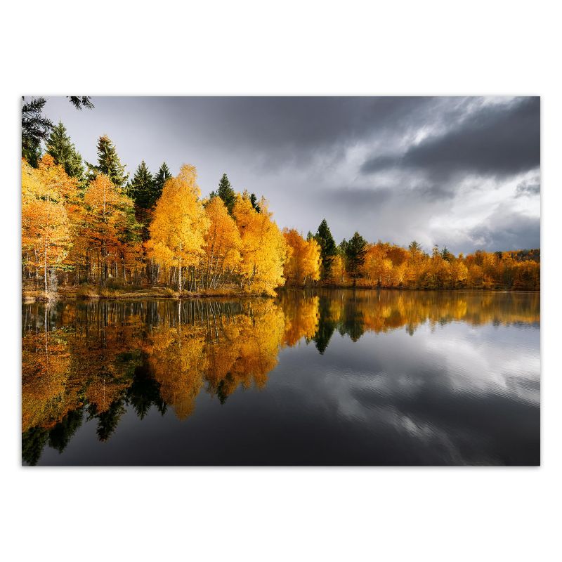 Fototapeta Feeby Jesienny Las nad Jeziorem  200x140 1 szt