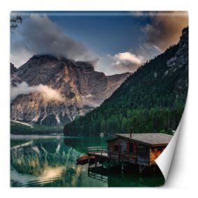 Fototapeta Feeby Jezioro w górach górski krajobraz  200x200 1 szt