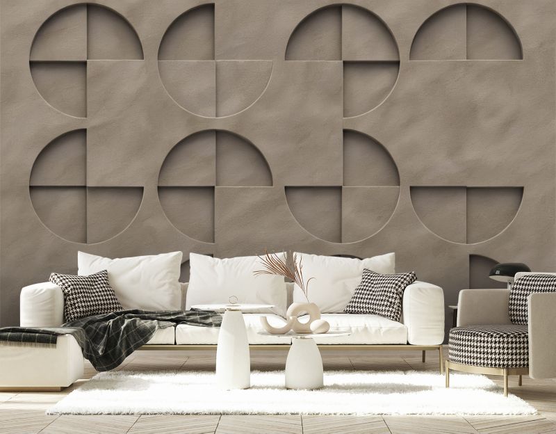 Fototapeta Feeby Koła Abstrakcja 3D  450x315 1 szt