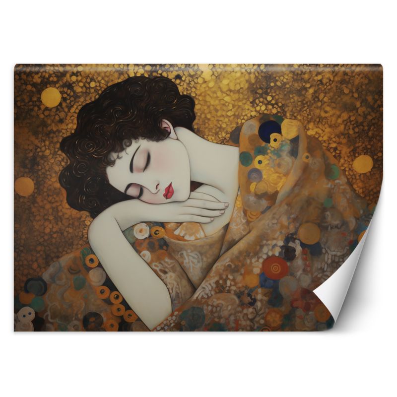Fototapeta Feeby Kobieca twarz - G. Klimt  200x140 1 szt