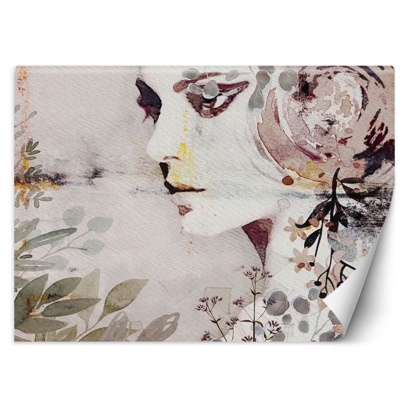 Fototapeta Feeby Kobieta abstrakcja malowana akwarelą  150x105 1 szt