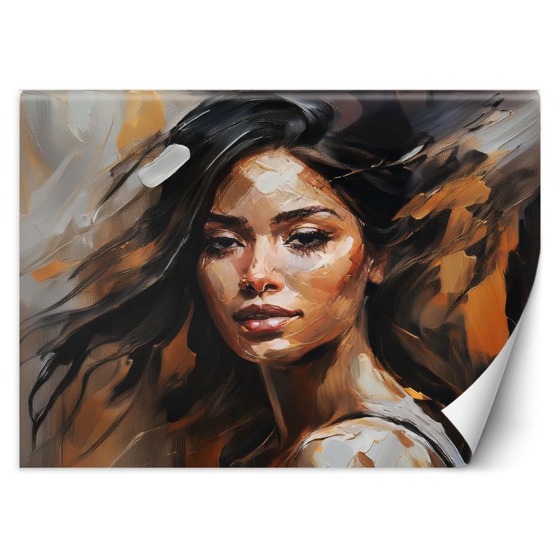 Fototapeta Feeby Kobieta Glamour Brązowy  250x175 1 szt