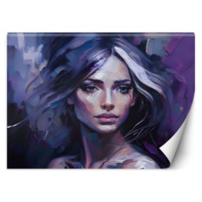 Fototapeta Feeby Kobieta Glamour Fioletowy  150x105 1 szt