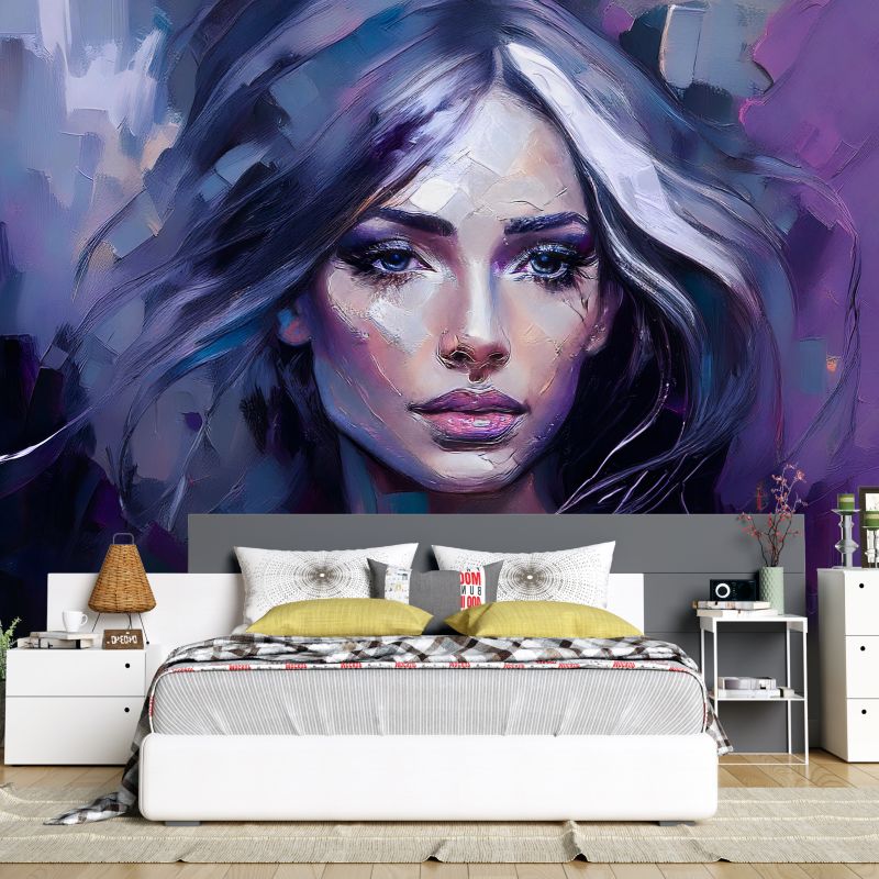 Fototapeta Feeby Kobieta Glamour Fioletowy  450x315 1 szt