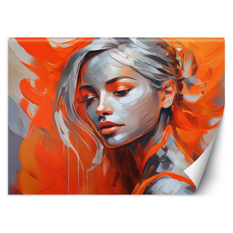 Fototapeta Feeby Kobieta Glamour Pomarańczowy  350x245 1 szt
