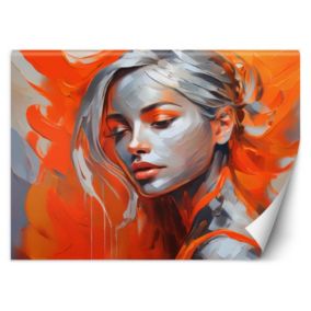 Fototapeta Feeby Kobieta Glamour Pomarańczowy  350x245 1 szt