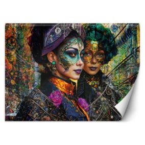 Fototapeta Feeby Kobieta Karnawał Abstrakcja  250x175 1 szt