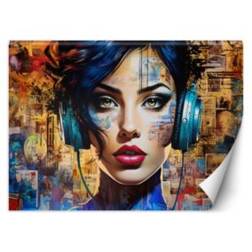 Fototapeta Feeby Kobieta Muzyka Abstrakcja  400x280 1 szt