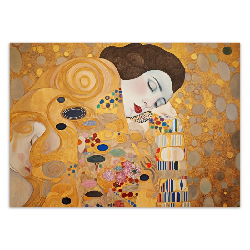 Fototapeta Feeby Kobieta portret abstrakcja - G. Klimt  250x175 1 szt