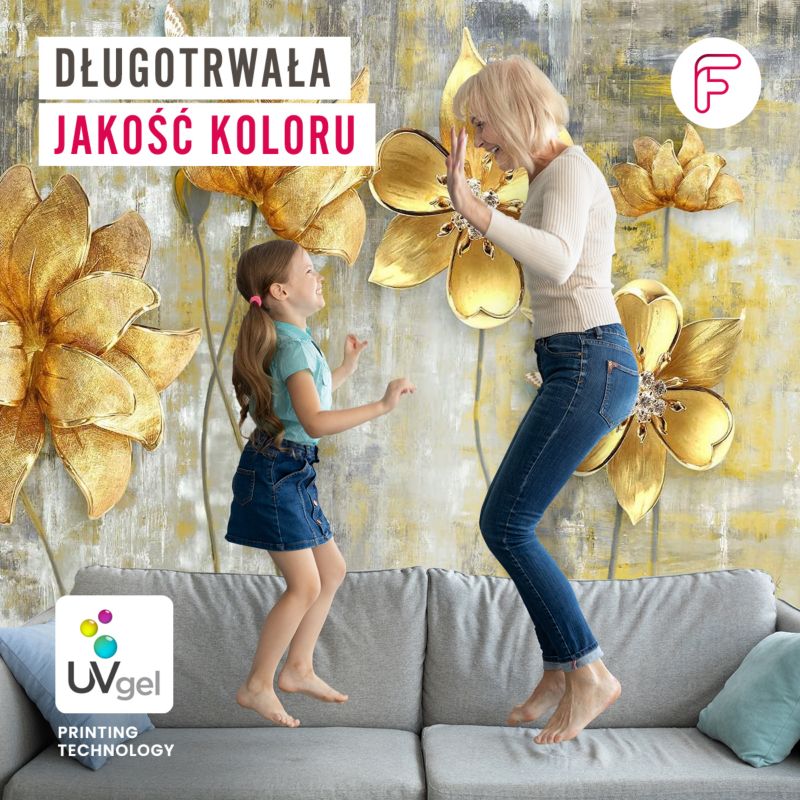 Fototapeta Feeby Kobieta z długimi włosami - G. Klimt  200x140 1 szt