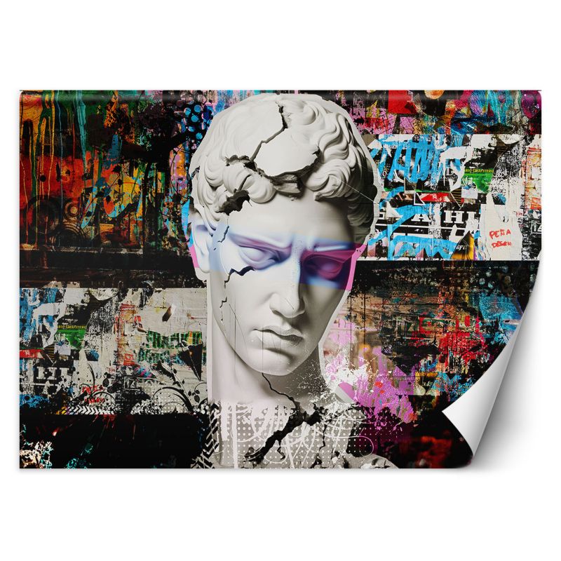Fototapeta Feeby Kolorowa Rzeźba Graffiti  200x140 1 szt