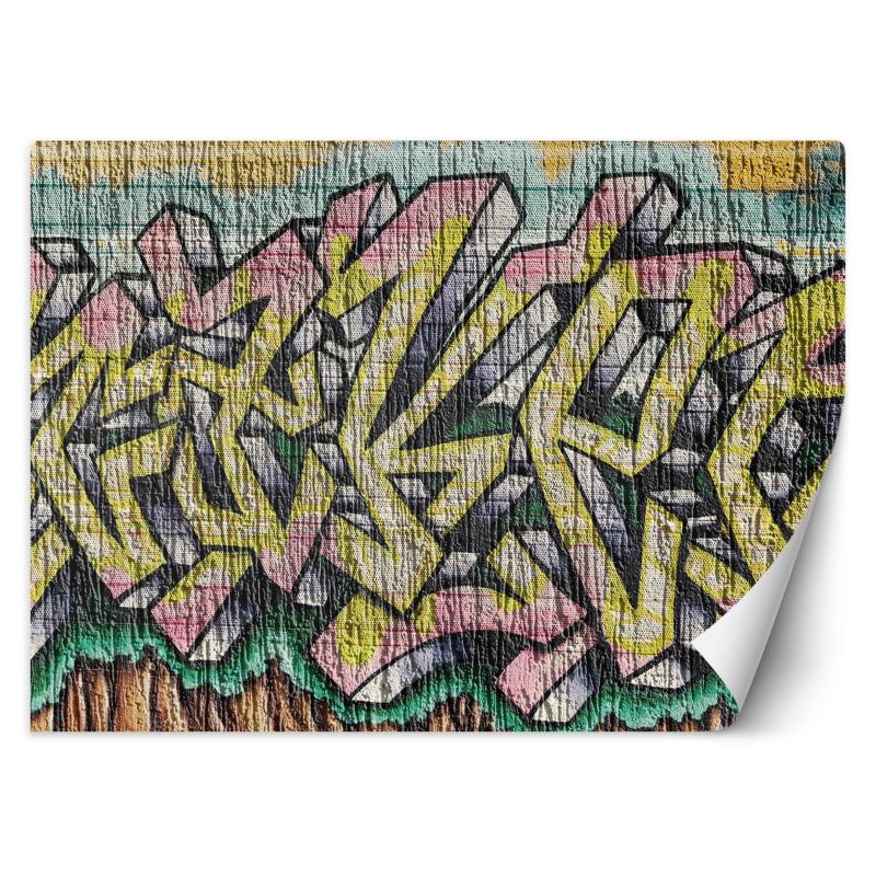 Fototapeta Feeby Kolorowe graffiti na betonie  300x210 1 szt