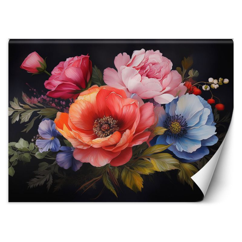 Fototapeta Feeby Kolorowe kwiaty  100x70 1 szt