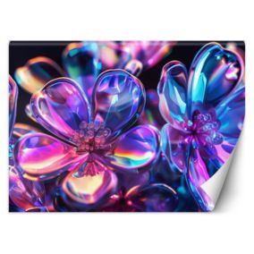 Fototapeta Feeby Kolorowe szklane kwiaty - bukiet  250x175 1 szt