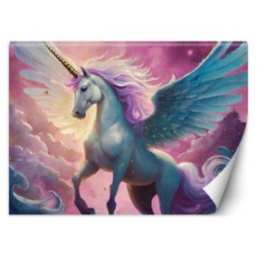 Fototapeta Feeby Kolorowy jednorożec  350x245 1 szt