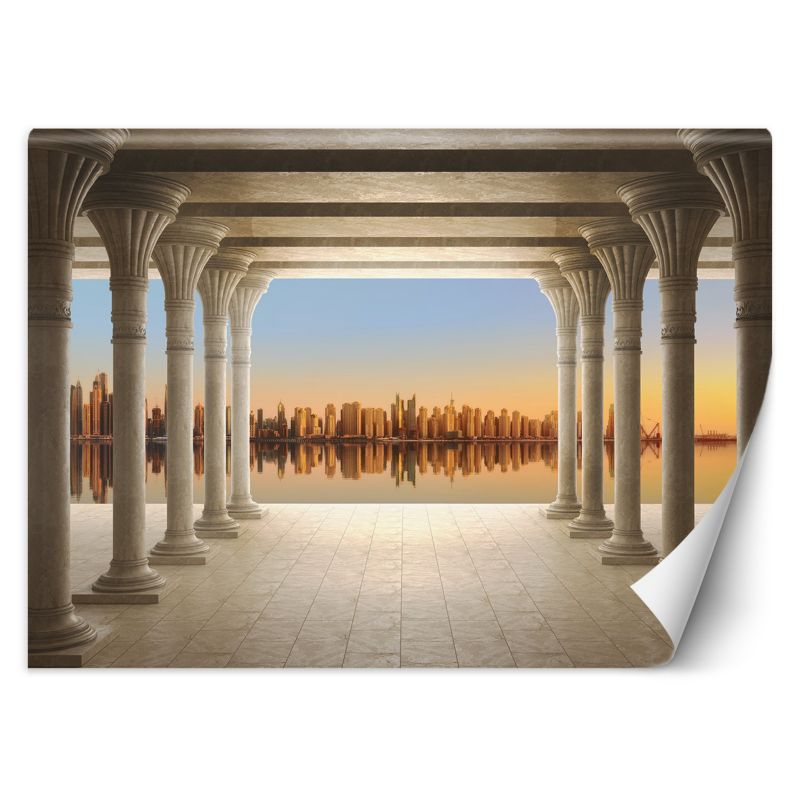 Fototapeta Feeby Kolumnada z widokiem na miasto  250x175 1 szt