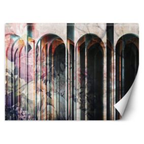 Fototapeta Feeby Kolumny kolorowe kwiaty  250x175 1 szt