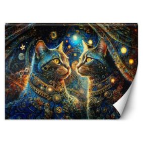 Fototapeta Feeby Kot Zwierzęta Abstrakcja  200x140 1 szt