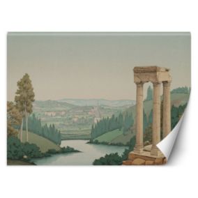 Fototapeta Feeby Krajobraz Drzewa Architektura  350x245 1 szt