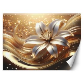 Fototapeta Feeby Kwiat, glamour, złoty  300x210 1 szt