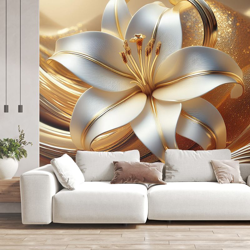 Fototapeta Feeby Kwiat lilii, glamour  350x245 1 szt