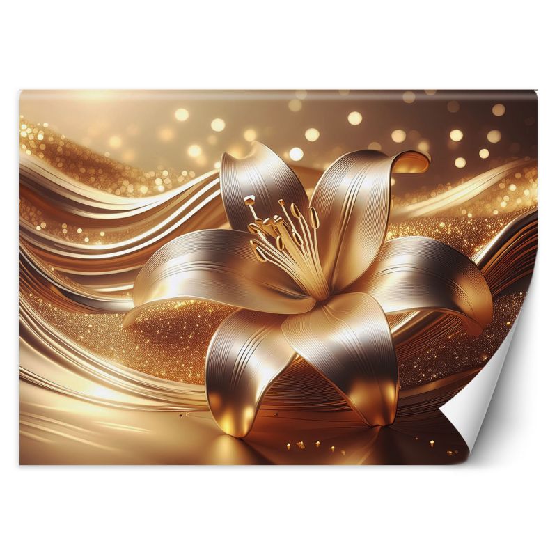 Fototapeta Feeby Kwiat, złoty blask  300x210 1 szt