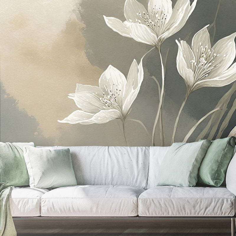 Fototapeta Feeby Kwiaty Abstrakcja Beż  250x175 1 szt