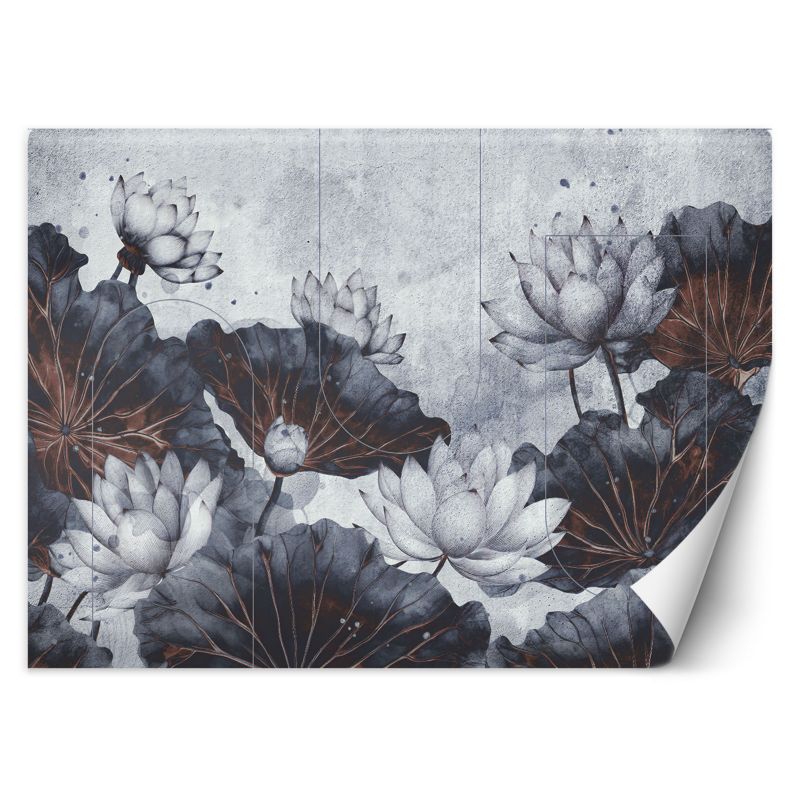 Fototapeta Feeby Kwiaty abstrakcja beton  350x245 1 szt