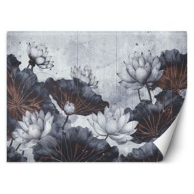 Fototapeta Feeby Kwiaty abstrakcja beton  350x245 1 szt