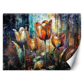 Fototapeta Feeby Kwiaty Abstrakcja Kolorowa  400x280 1 szt