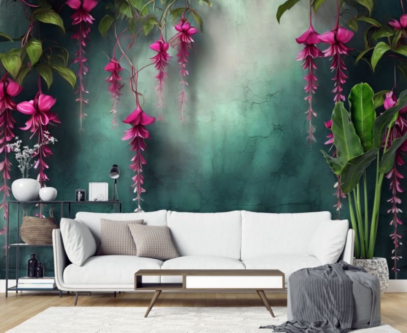 Fototapeta Feeby Kwiaty Fioletowe  250x175 1 szt