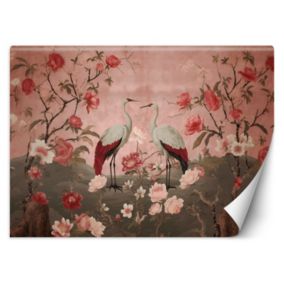 Fototapeta Feeby Kwiaty i ptaki Chinoiserie  400x280 1 szt