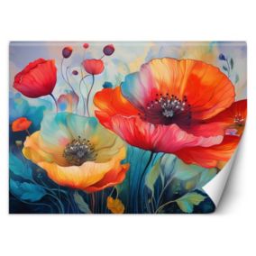 Fototapeta Feeby Kwiaty Maki Abstrakcja  250x175 1 szt