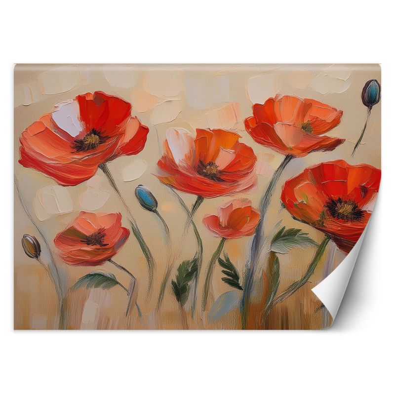 Fototapeta Feeby Kwiaty Maki Natura  100x70 1 szt