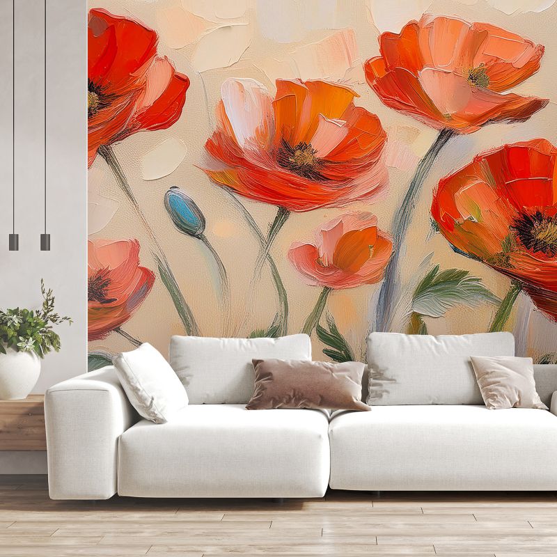 Fototapeta Feeby Kwiaty Maki Natura  100x70 1 szt