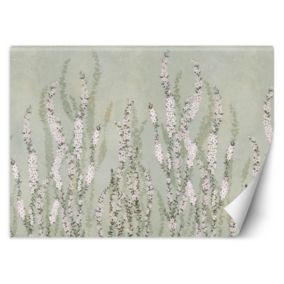 Fototapeta Feeby kwiaty na tle ściany boho  150x105 1 szt