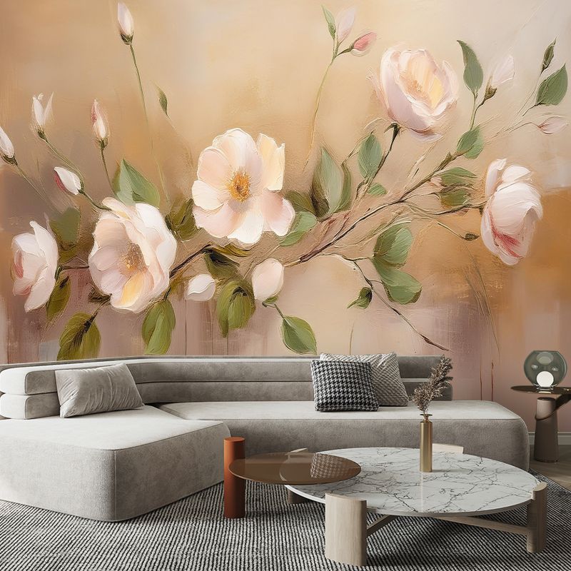 Fototapeta Feeby Kwiaty Róże Akwarela  350x245 1 szt