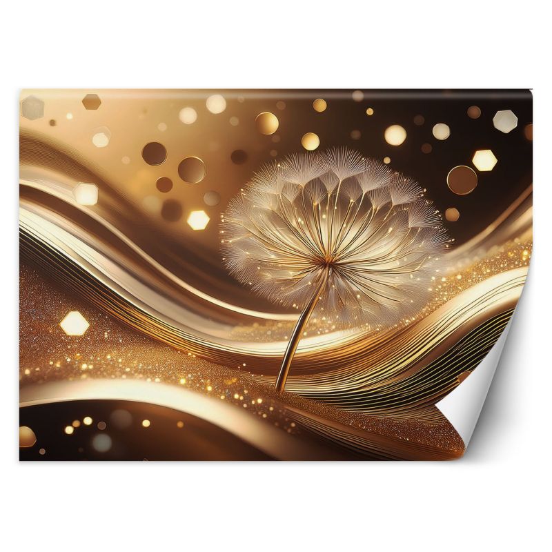 Fototapeta Feeby Kwiaty, zegar z mniszka lekarskiego, glamour  150x105 1 szt