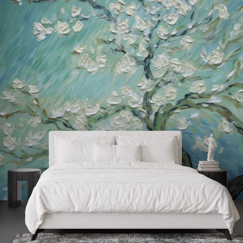 Fototapeta Feeby Kwitnący migdałowiec - V. van Gogh  350x245 1 szt